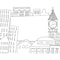 Barker Creek Color Me! Cityscapes Name Tags/Self-Adhesive Labels, Multi-Design Set, 45/Pack 1542 - alternate 5